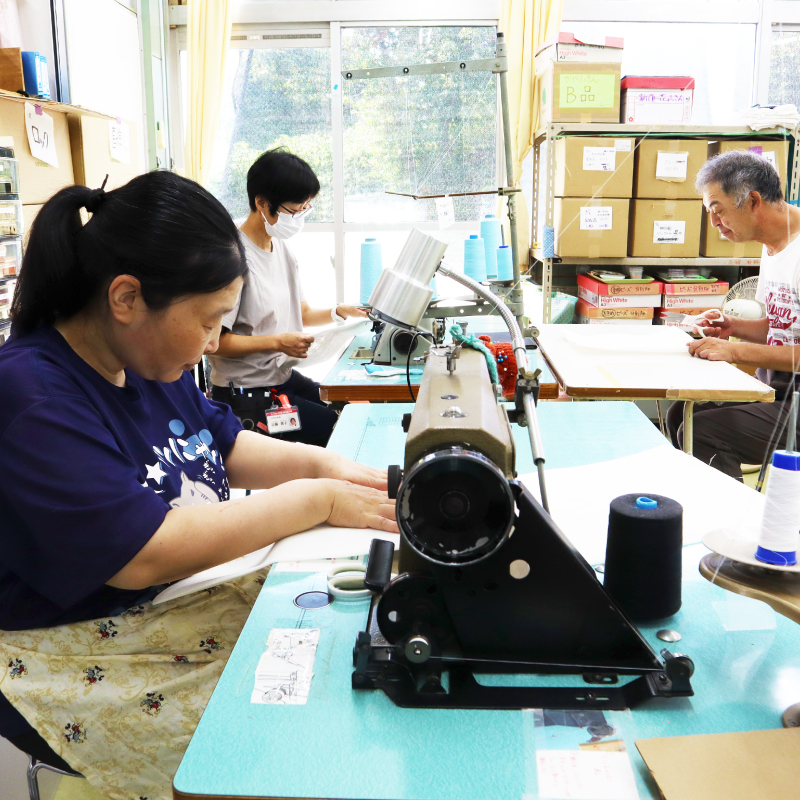 かやふきん ３枚セット 施設への寄附なし 福祉施設応援品 ３枚 セット ふきん キッチンクロス 台布きん 台拭き 食器拭き 福祉 障がい福祉 福祉事業所 支援 キッチン 愛知県 小牧市 送料無料