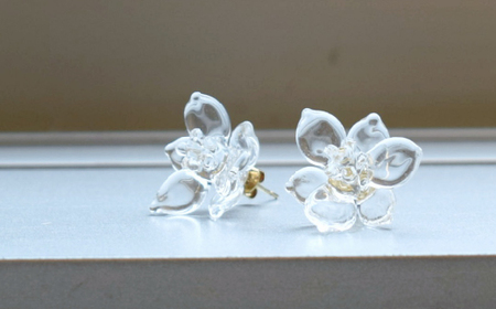 ピアス iriser ミズアオイ | ピアス アクセサリー レディース