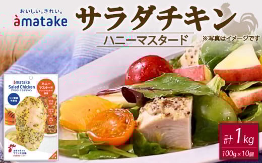 サラダチキン ハニーマスタード 100g×10個 【1回】