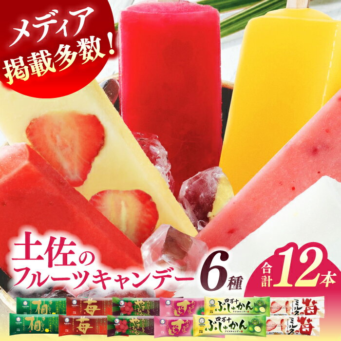 【ふるさと納税】土佐のフルーツキャンデーセット アイス ギフト セット| 久保田食品 【グレイジア株式会社】[ATAC210]