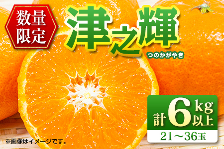 先行予約 津之輝 つのかがやき 6kg以上 (2kg×3箱) 希少 期間限定 数量限定 フルーツ 果物 くだもの 柑橘 みかん 令和8年発送 国産 食品 おすすめ デザート おやつ みかんジュース フルーツサンド ギフト 贈り物 贈答 おすそ分け 宮崎県 日南市 送料無料_D90-24