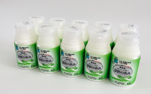 球磨の恵み「のむヨーグルト」砂糖不使用150g×10本セット