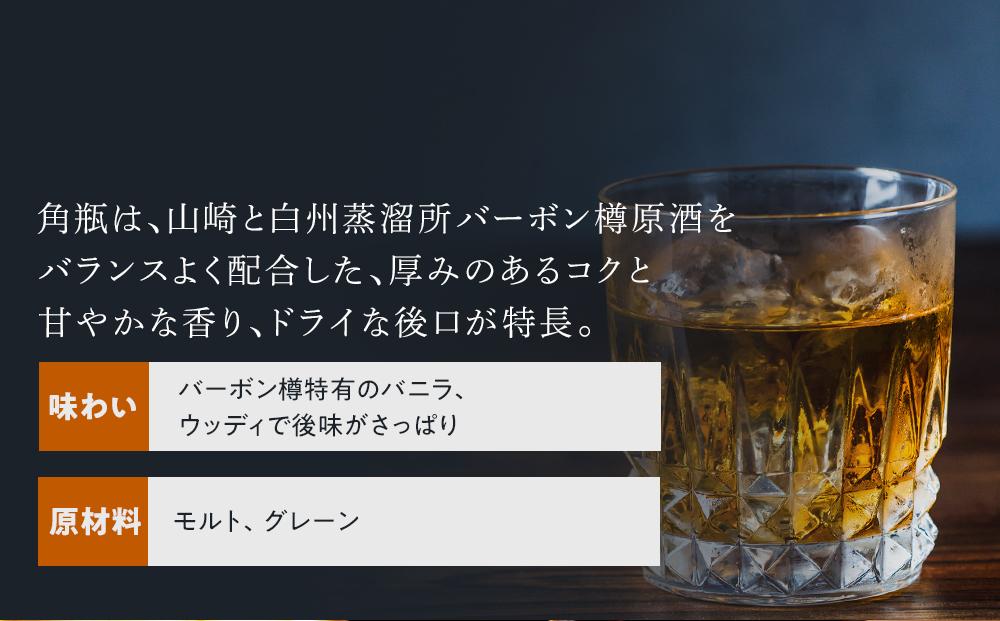 サントリー ウイスキー 角瓶 1.92リットル×1本 | お酒 酒 原酒 ウィスキー SUNTORY ハイボール ロック 水割り 家飲み 宅飲み パーティー 宴会 大容量 送料無料