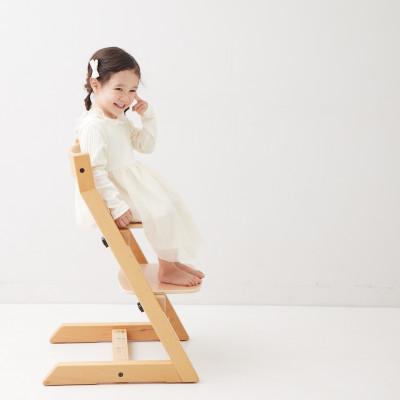 ふるさと納税 川西市 HOPPL(ホップル)オリジナル商品　チョイスキッズ アイボリー　専用クッション(ネイビー)付き |  | 01