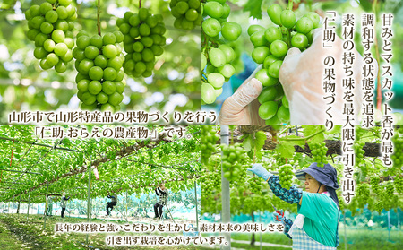 山形市産 シャインマスカット 3.2kg以上(4房)【後半】 FY24-058