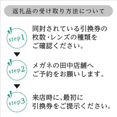 メガネ レンズ 交換 引換券C-3 Zoomシリーズ 曇り止め加工 メガネの田中  度付き レンズ交換 券 眼鏡 ギフト券 ハイグレード 遠近両用 UVカット カラーレンズ 持ち込みフレーム対応 大阪