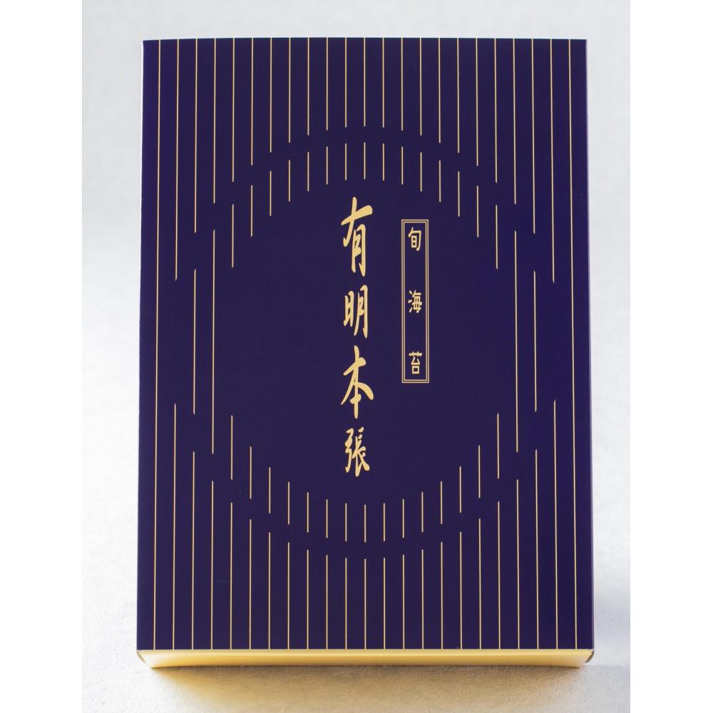 【ふるさと納税】初摘み海苔使用　有明のり福岡県産　有明本張ギフト　8切24枚×6本 | 魚介類 水産 食品 人気 おすすめ 送料無料