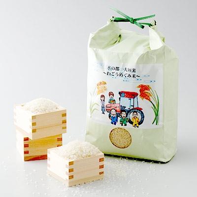 ふるさと納税 大垣市 水の都 大垣米 〜わごうめぐみ米〜【特別栽培米レンゲハツシモ】　5kg |  | 01