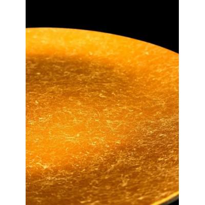 ふるさと納税 高野町 フラットプレート(D)　乱糸(マット仕上げ)シャンパンブラウン |  | 01