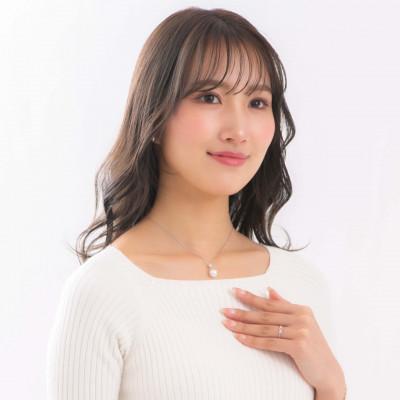 ふるさと納税 神戸市 【星彩】白蝶真珠(南洋真珠)ダイヤモンド K18 ホワイトゴールド ペンダントトップ |  | 02