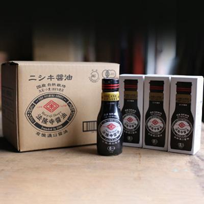ふるさと納税 斑鳩町 数量限定!飲めるお醤油。本醸造JAS特級濃口 法隆寺醤油200ml×12本セット |  | 01