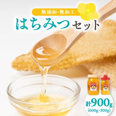 ふるさと納税 館山市 ひふみ養蜂園 はちみつセット 計900g(600g+300g)