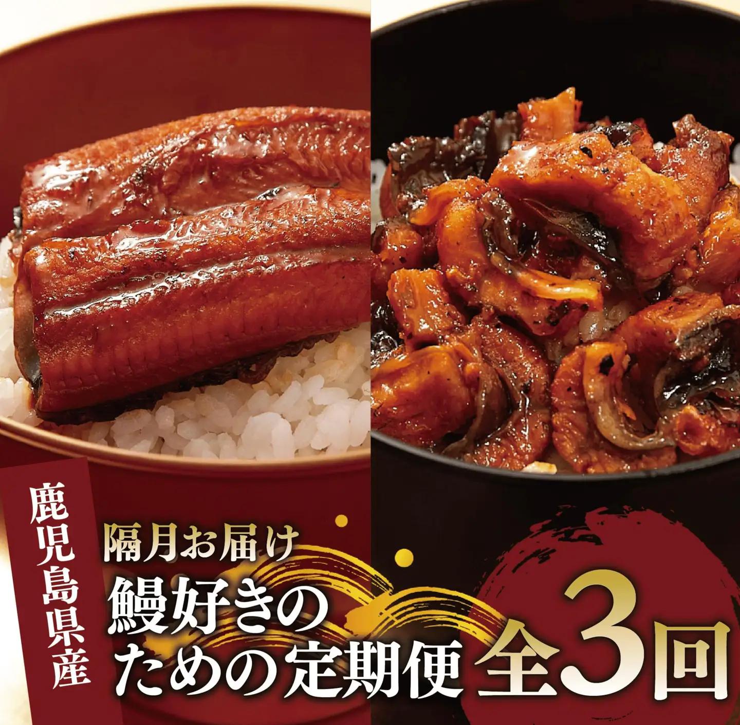 全３回定期便 隔月お届け 鰻好きのための定期便 奈良 IBZ020-011 定期便 定期便
