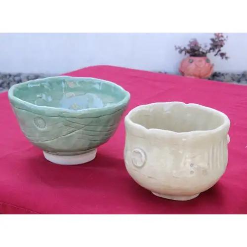 陶芸体験【手びねり】 ／ チケット 体験チケット てびねり とうげい 陶芸 体験 粘土 手作り 手づくり 作品 器 食器 皿 コップ 酒蔵 温かみ 日本建築 茨城県 No.062