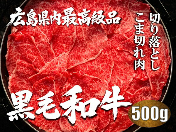 【ふるさと納税】榊山牛 切り落としこま切れ肉（500g）【榊山牛 焼肉 BBQ お取り寄せ グルメ 贈り物 ギフト】