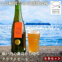 【ふるさと納税】この瞬間だけの特別なビール！瀬戸内の離島から送る 季節のクラフトビール 選べる内容量 6本セット または 12本セット　 アルコール 地ビール こだわり 酵母無濾過 手作り 最善 味の違い 個性 おしゃれ