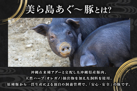 生ハム 計 350g (70g×5パック) あぐー 豚肉 61-28