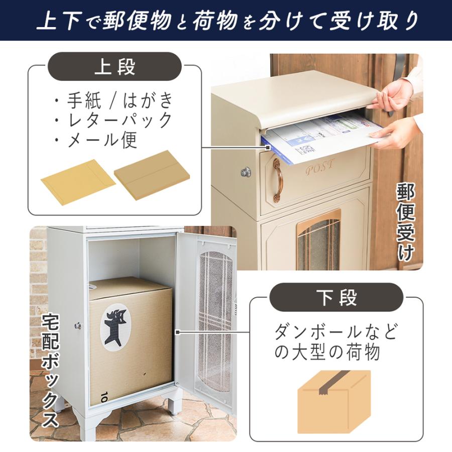 宅配ボックス ポスト ELDY エルディー 置き配ボックス 郵便
