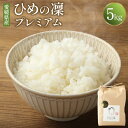 【ふるさと納税】ひめの凜プレミアム 5kg 令和6年産 ひめの凜 白米 米 お米 精米 おこめ こめ コメ 国産米 大粒 ごはん ご飯 食品 お取り寄せ 国産 愛媛県 送料無料 【えひめの町（超）推し！（鬼北町）】 (389-1)