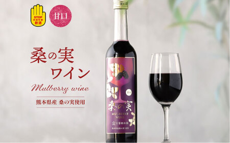 桑の実 ワイン （甘口） 500ml×1本【株式会社 峯樹木園】[AYBM003]
