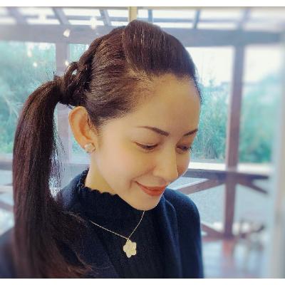 ふるさと納税 屋久島町 夜光貝細工のプルメリア・ネックレス |  | 01