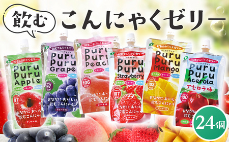 飲むこんにゃくゼリー　24個 No.049