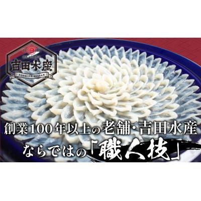 ふるさと納税 下関市 とらふぐ フルコース 冷凍 刺身 鍋 セット(5-6人前) BV011 |  | 01