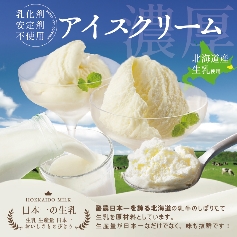 アイスクリーム12個(120ml×12）（A-07）（ 北海道アイス 北海道産アイス アイス アイススイーツ アイスクリーム 北海道産アイスクリーム 道産アイス 道産アイスクリーム ギフト 詰合せ 詰