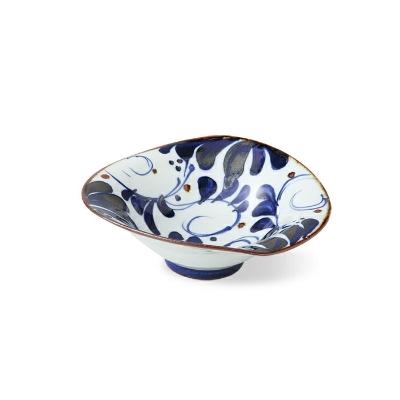 ふるさと納税 長崎県 【波佐見焼】15.5×15cm小鉢3個組 karakusa【西海陶器】3 14504