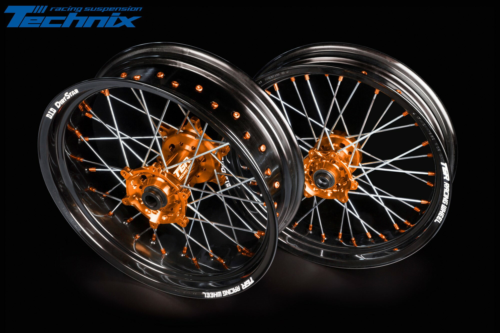 【ふるさと納税】TGR レーシングホイール Type-R スパーモタード for KTM EXC/EXC-F（2016年～2022年式）(BR014)