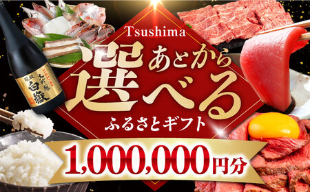 【あとから選べる】対馬市ふるさとギフト 100万円 分  あとから 選べる あとから えらべる [WZZ021]