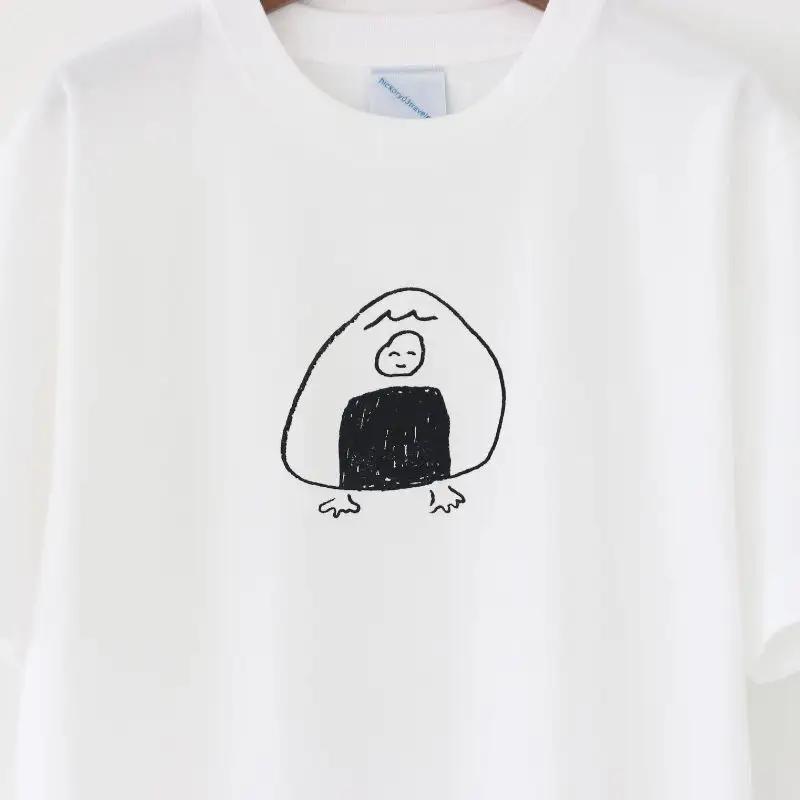 【Mr.Rice ball】Tシャツ 新潟県 XLサイズ墨 規