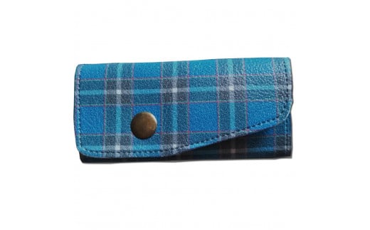 
            神戸タータン オリジナルキーケース  ネイビーブルー
          