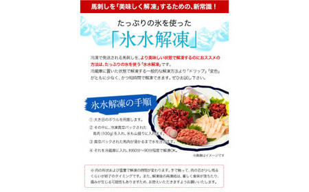 贅沢バラエティセット 540g 馬肉 冷凍 《60日以内に出荷予定(土日祝除く)》 新鮮 さばきたて 生食用 肉 熊本県球磨郡山江村 馬刺し 馬肉 惣菜 希少部位