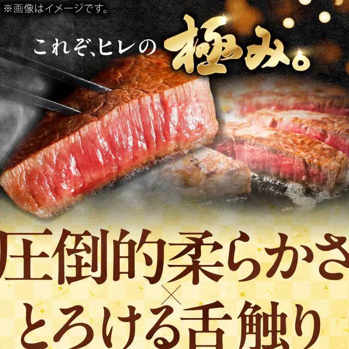 佐賀県産黒毛和牛ヒレステーキ 計1.26kg（6-7枚） / 牛肉 / 佐賀県 / ふるさとの恵み（YG） [41AQAA029]