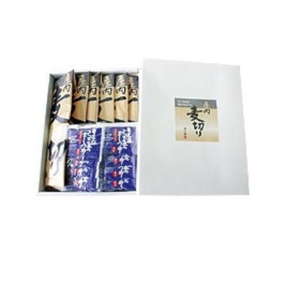 ふるさと納税 鶴岡市 庄内麦切り 180g×6把　つゆ20g×12袋　箱入 |  | 01