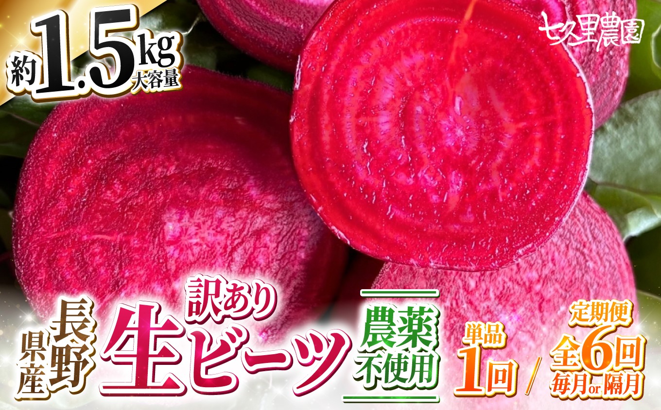 
                  レッドパワー ビーツ 約1.5kg【 お試し 1回 or 6回 定期便 】| 野菜 ビーツ レッドパワー レッドパワービーツ 定期 長野県 信州 南信州 飯田市
                