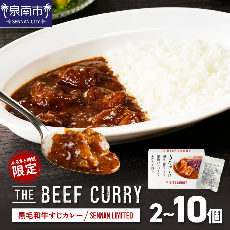 【ふるさと納税】【 数量限定 / ふるさと納税限定 】ザ・ビーフカレー レトルトカレー 選べる 内容量！ 2個 5個 10個