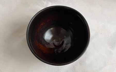 皿 【数量限定8皿】鉄釉 茶碗 島根県松江市/火の川焼松江陶苑[ALGH001] 皿 皿