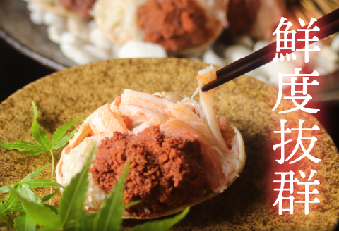 【最新の冷凍技術】越前がに「せいこがに」身出し甲羅盛り 70g × 5杯 70g × 5杯