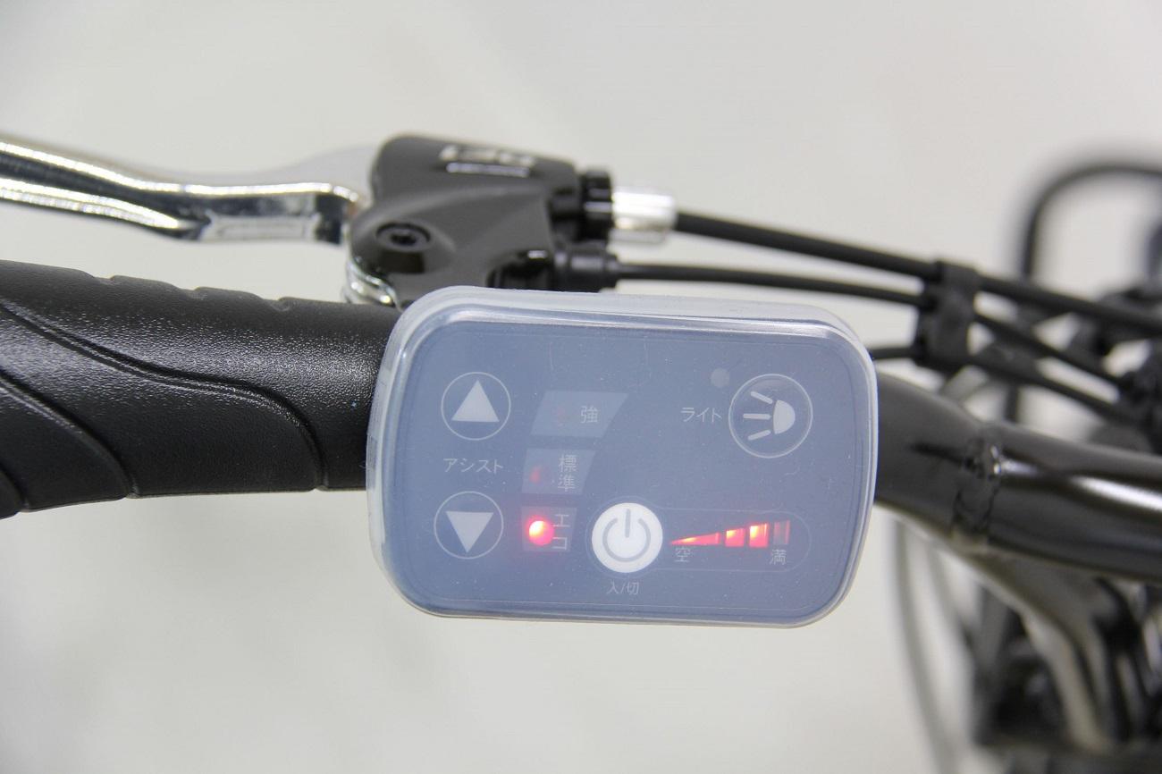 ヱビス自転車 ミニベロカーゴ電動アシスト自転車 GRC-515L-R 20インチ シマノ製外装7段変速【本体：マットブラック×子乗せ：ブラック】