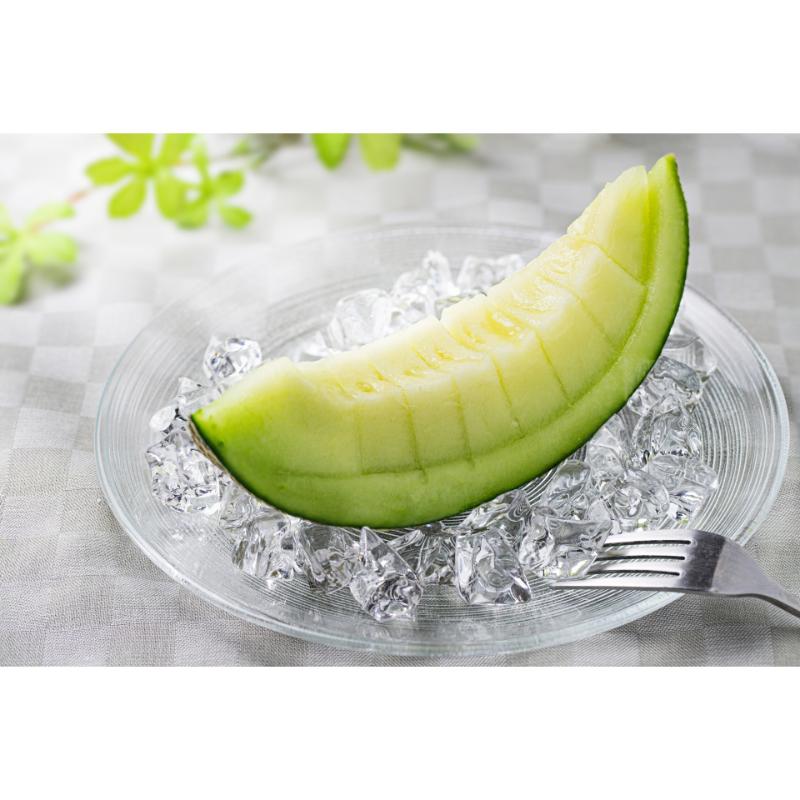 先行予約【2025年7月後半発送】【秀～優品】津軽平野のメロン 約5kg程度(青肉)【青森メロン】