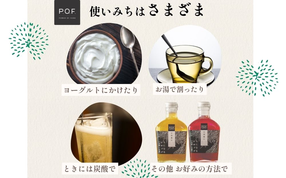 ちになるシロップ ＜大和当帰＞150ml 3種セット ／ふるさと納税 芍薬 生姜 棗 シロップ 瓶 ガラス瓶 国産 食材 炭酸 大和当帰葉 有機 お湯割り 甜菜糖 ハチミツ はちみつ 送料無料 ち 奈
