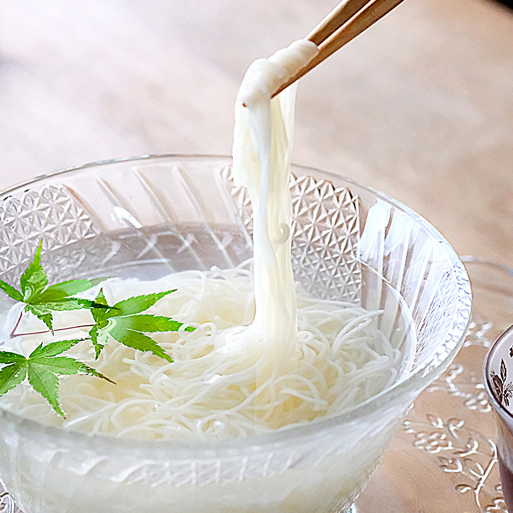 神の白糸「神そうめん」6袋入【神埼そうめん 素麺 SDGs 佐賀県産 夏 ギフト お中元 贈り物 乾麺 保存食 井上製麺】(H057133)