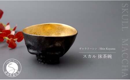 有田焼 スカル 抹茶碗 お碗 SHIN KOYAMA A75-44