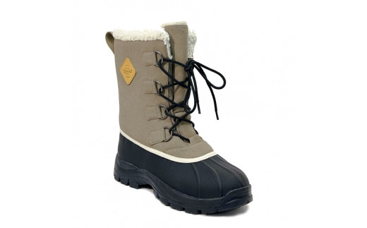 GROWHILL スノーブーツ M (24～25cm) スパイク内蔵 ／ ショートブーツ 雪靴 冬用 すべり止め ジェイクリエイト 防滑 防水 防寒 アウトドア 奈良県 田原本町