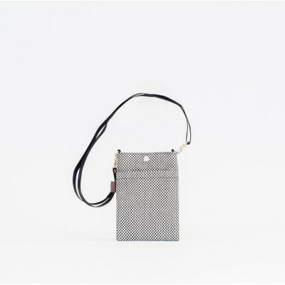 【ふるさと納税】三河木綿刺子織　sasicco スマホショルダー　消防刺子【1684005】