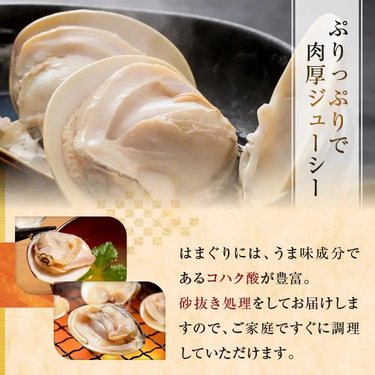 大洗産鹿島灘天然はまぐり 2㎏ 冷蔵 ハマグリ 蛤 貝 砂抜き処理 大洗産 天然 はまぐり_BQ009