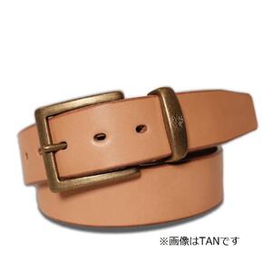 天神ワークス/レザーベルトBE403/BLACK〈34インチ〉【小物 ファッション 人気 おすすめ 】