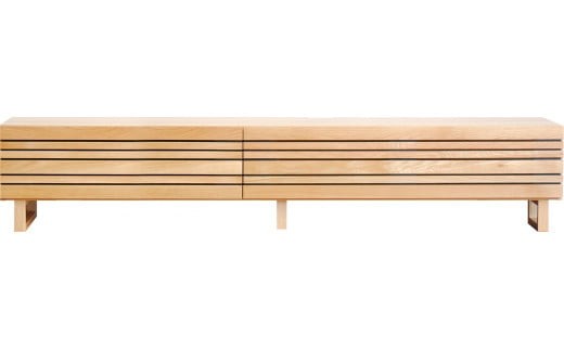
            【開梱・設置】エルドラ　テレビボードL脚　210cm　ナチュラル　AL249
          